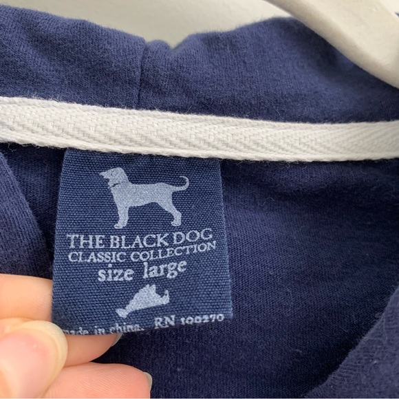 The Black Dog (Classic Collection) Hooded Pullover Sweater Kids Large - Picture 4 of 5